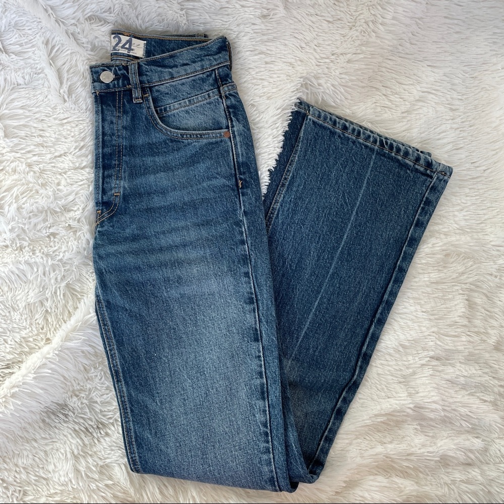 We The Free High Waisted Flare Denim